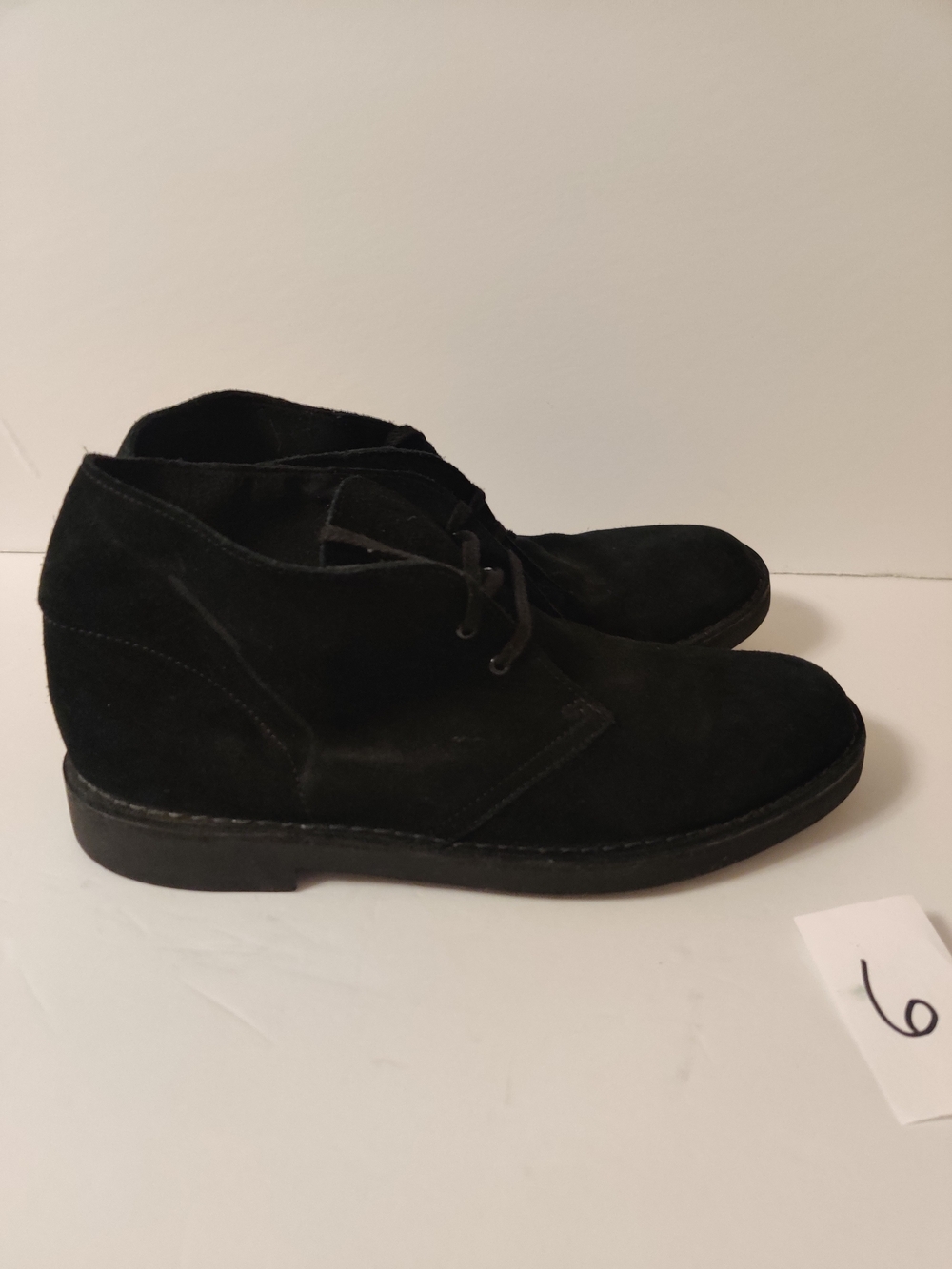 Clarks Desert Boot Men's Black Suede Chukka Boots 10.5